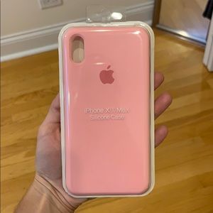 Pink iPhone XS Max phone case